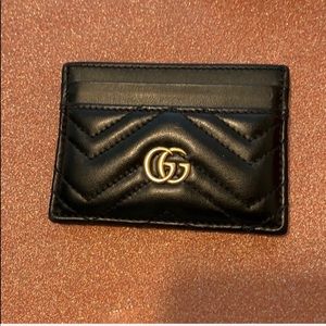 Gucci Marmont Leather Card Case
